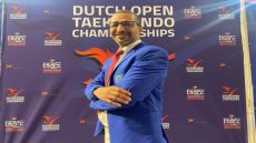 ابن جهة درعة تافيلالت بمدينة تنجداد محمد احمد حاجي يظفر بعضوية المكتب الجامعة الملكية للتايكوندو